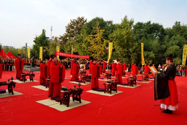 丙申年农神后稷祭祀典礼在杨凌教稼园举行