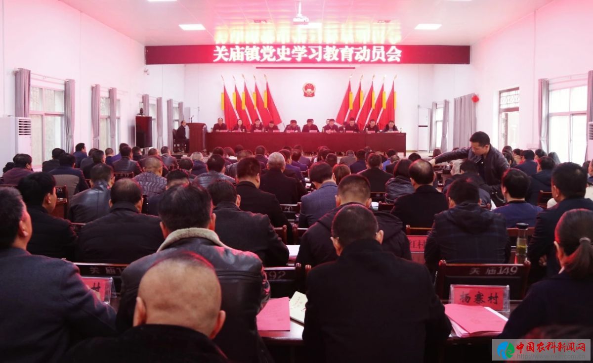 安康汉滨关庙镇:开展党史学习教育,切实抓好"我为群众